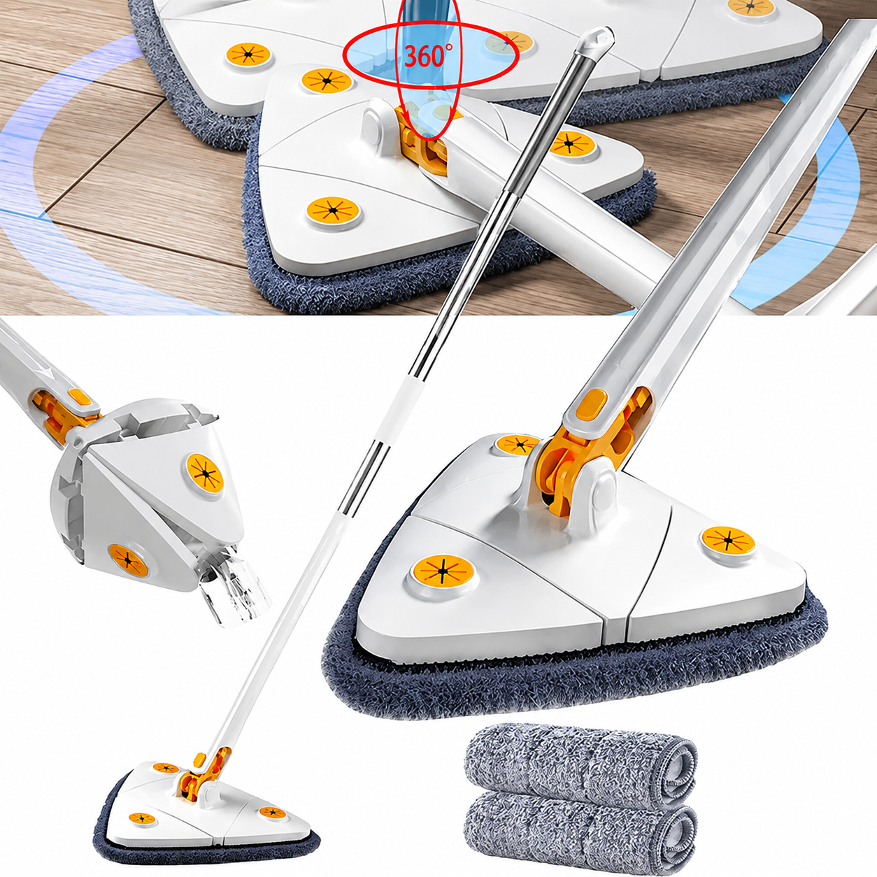 360 Rotating Adjustable Mop
