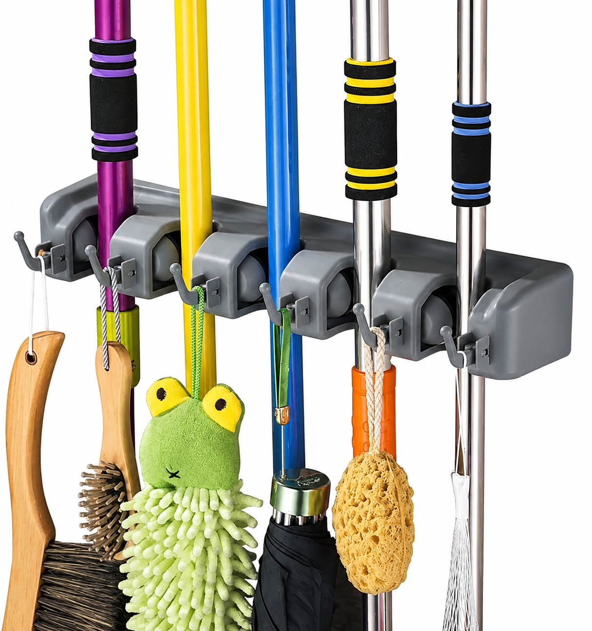 Brooms And Toiletries Organizer