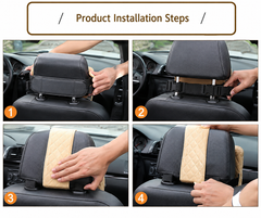 Car Seat Headrest Pillow