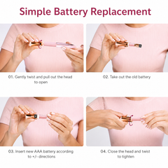 Flawless Brows Electric Facial Hair Remover for Women